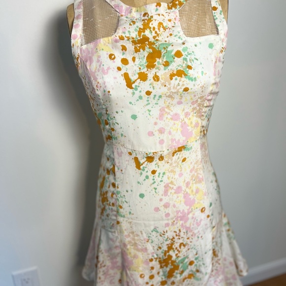 Line & Dot silk sleeveless dress size small - Picture 3 of 7